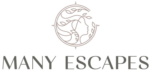 Many Escapes Logo Horizontal