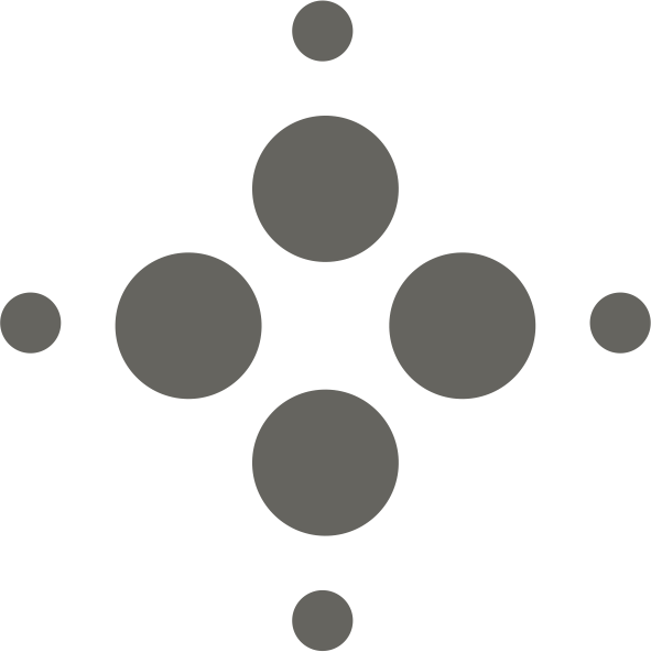 Logomark Dots Grey