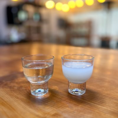 Two Sake Glasses